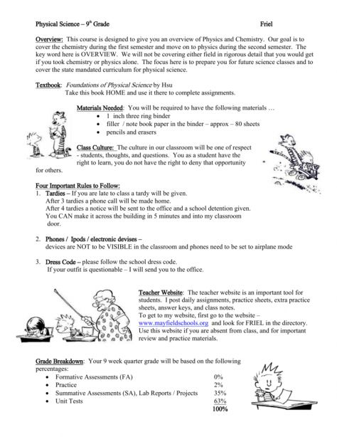 10 9Th Grade Physical Science Worksheet Answers Physical Science 