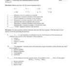 111 Describing Chemical Reactions Worksheet Answers Pearson Db excel