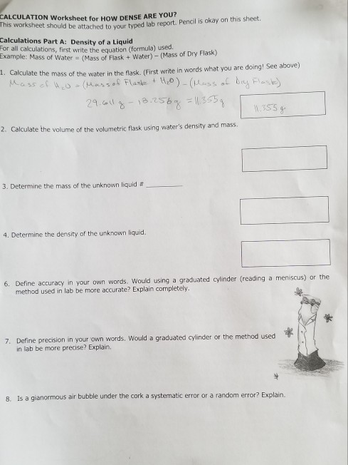 11Th Grade Chemistry Accuracy And Precision Worksheet Answers Bmp extra