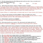 20 Periodic Table Worksheet 1 Answers Worksheet From Home