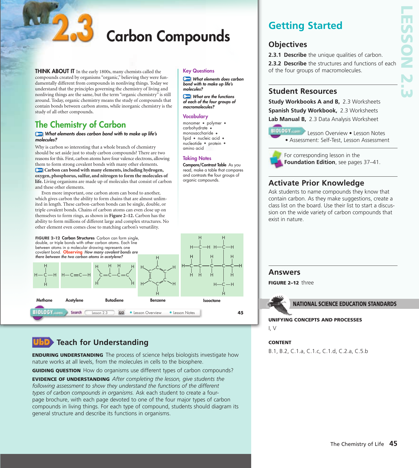 23 Carbon Compounds Worksheet Answers Escolagersonalvesgui