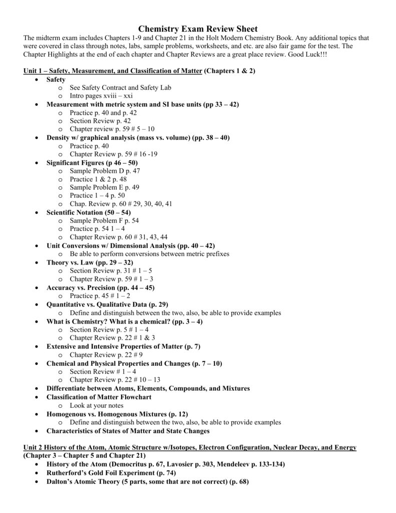 29 Holt Chemistry Worksheet Answers Free Worksheet Spreadsheet