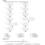 30 Organic Compounds Worksheet Answers Education Template