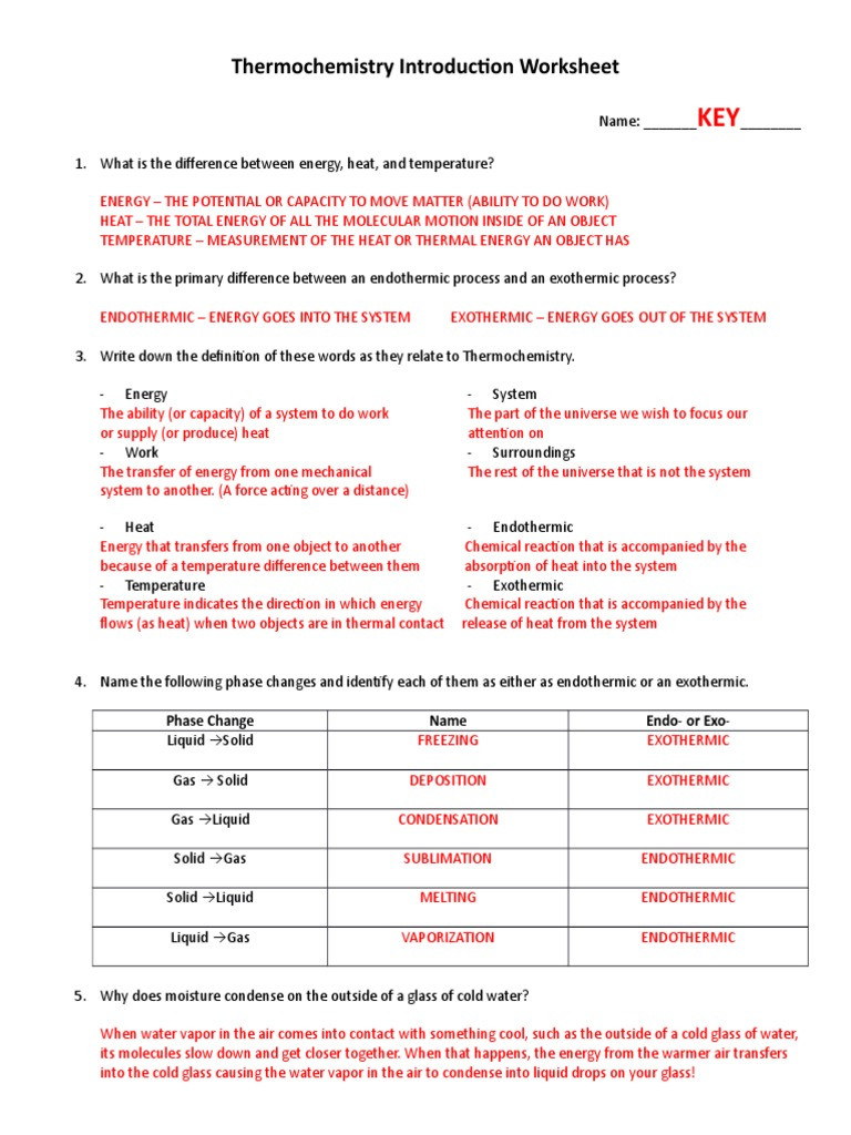 30 Phase Change Worksheet Answers Education Template