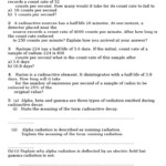 30 Radioactive Decay Worksheet Answers Education Template