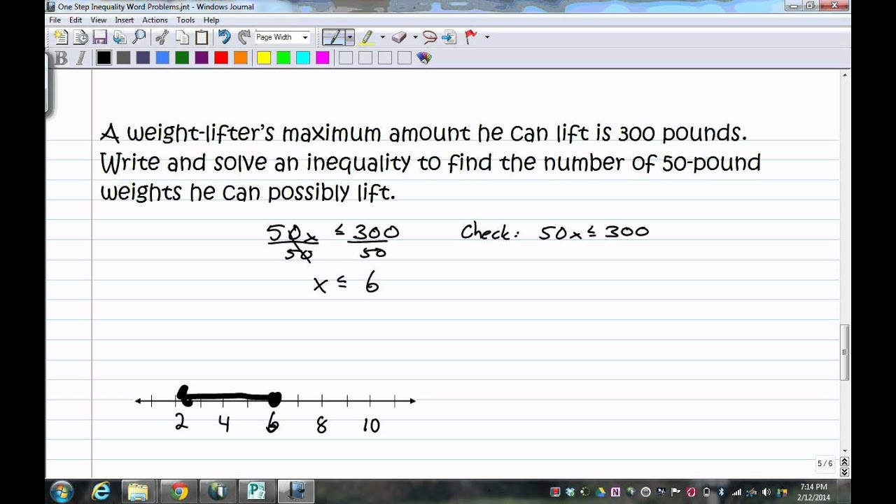 30 Solving One Step Inequalities Worksheet Education Template