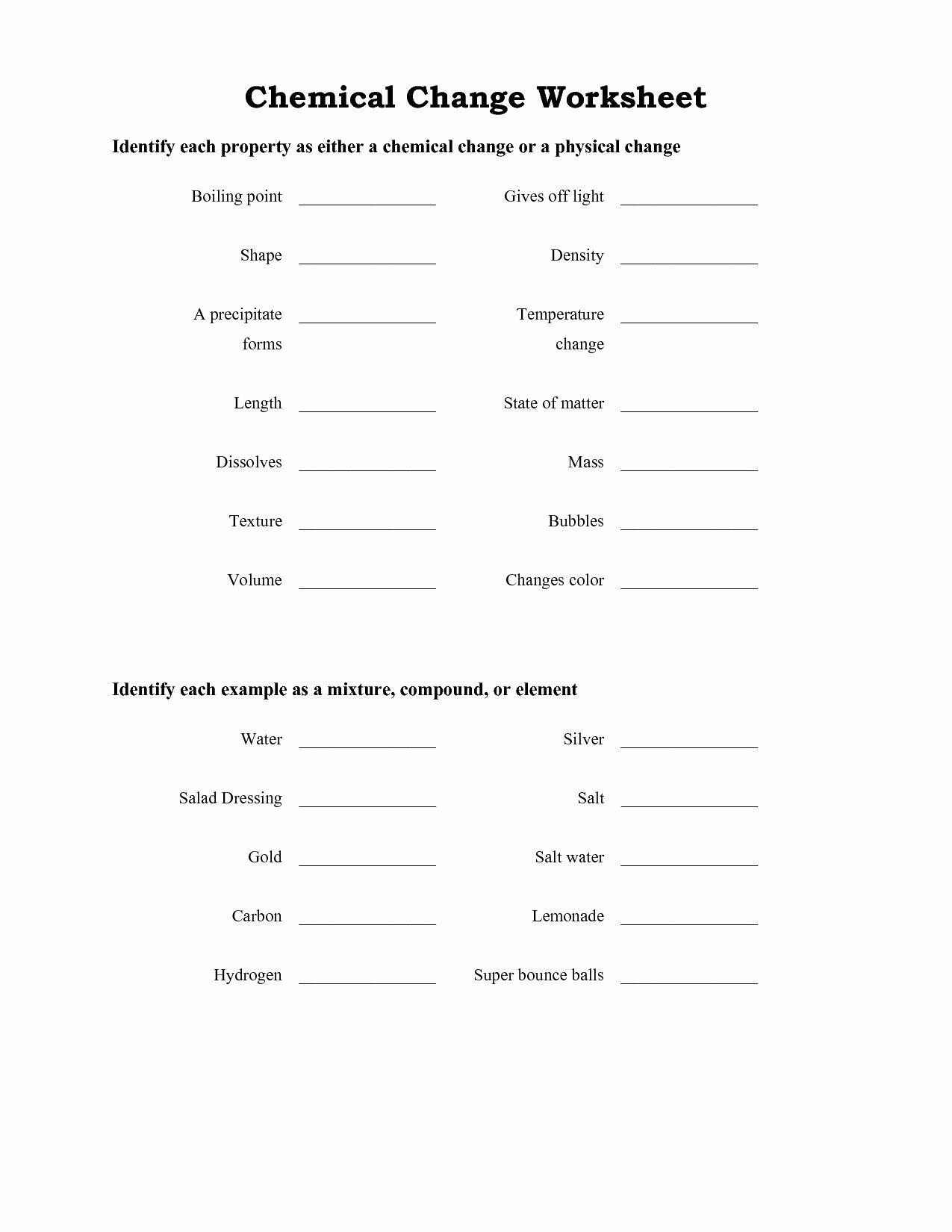 30 States Of Matter Worksheet Chemistry Education Template