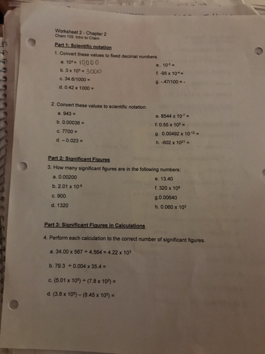 31 Introduction To Chemistry Worksheet Answers Support Worksheet