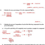 31 Percent Composition Worksheet Answers Education Template