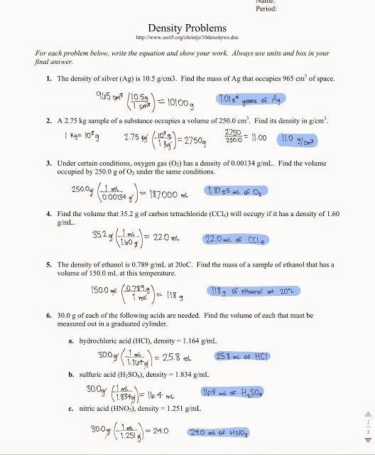 32 Chemistry Dimensional Analysis Worksheet Answers Worksheet Source 2021