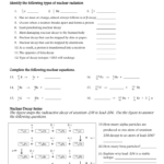 33 Nuclear Decay Worksheet Answers Chemistry Free Worksheet Spreadsheet