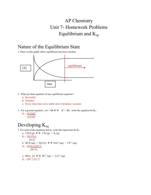 38 Chemistry Unit 7 Worksheet 3 Write Balanced Chemical Equations 