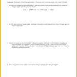 4 Limiting Reagent Worksheet FabTemplatez