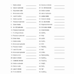 50 Naming Chemical Compounds Worksheet Answers Chessmuseum Template