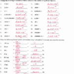 50 Scientific Notation Worksheet Answer Key Chessmuseum Template Library