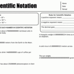 50 Scientific Notation Worksheet Chemistry Chessmuseum Template Library