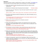 6 Images A Brief History Of The Periodic Table Worksheet Answers And