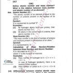 9th Class Chemistry Notes Unit 1 Fundamentals Of Chemistry