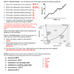 A 2 Heat Curves Phase Diagram Worksheet Key