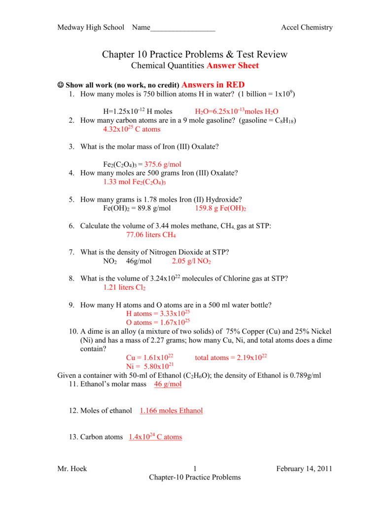 Accel Chp 10 Practice Test Page 2 3 Answers