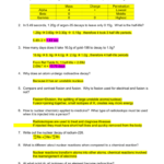 Atomic Structure And Nuclear Chemistry Worksheet Answers Worksheet List