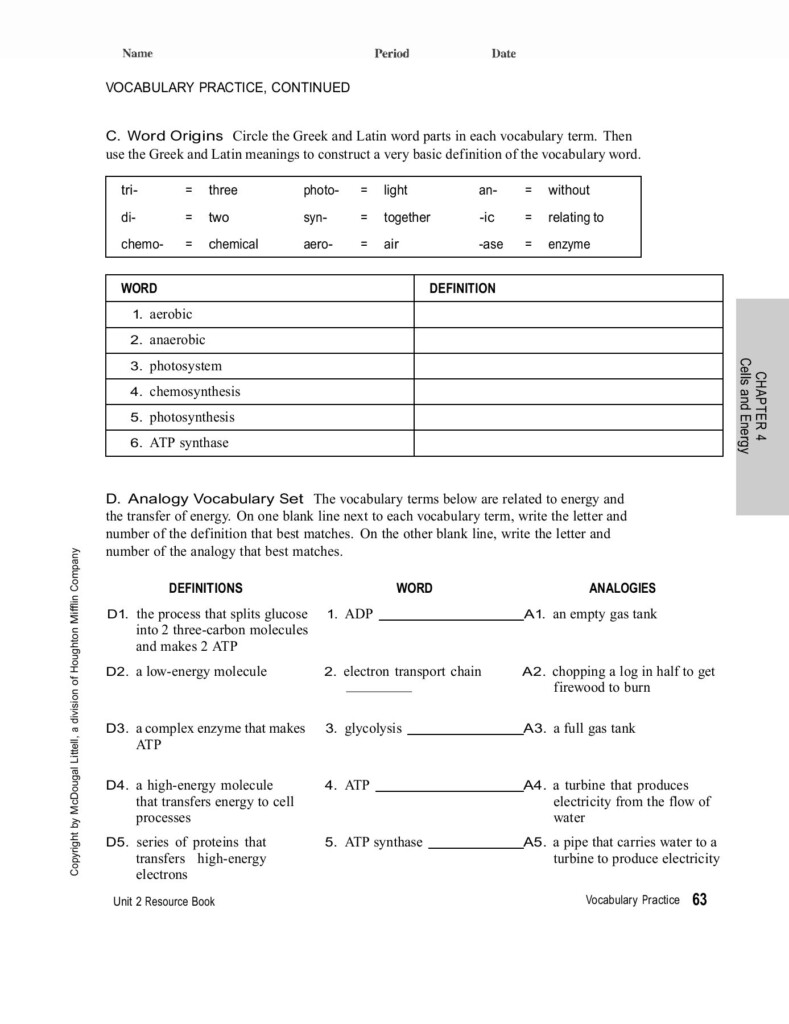 Atp Worksheet Answer Key Promotiontablecovers