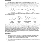 Balanced Chemical Equation For The Preparation Of Aspirin Tessshebaylo