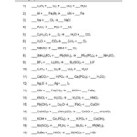 Balancing Chemical Equations Worksheet Chemistry If8766 SHOTWERK