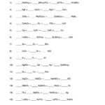 Balancing Chemical Equations Worksheet For Class 8