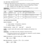 Bestseller Chapter 10 Nuclear Chemistry Worksheet Answers