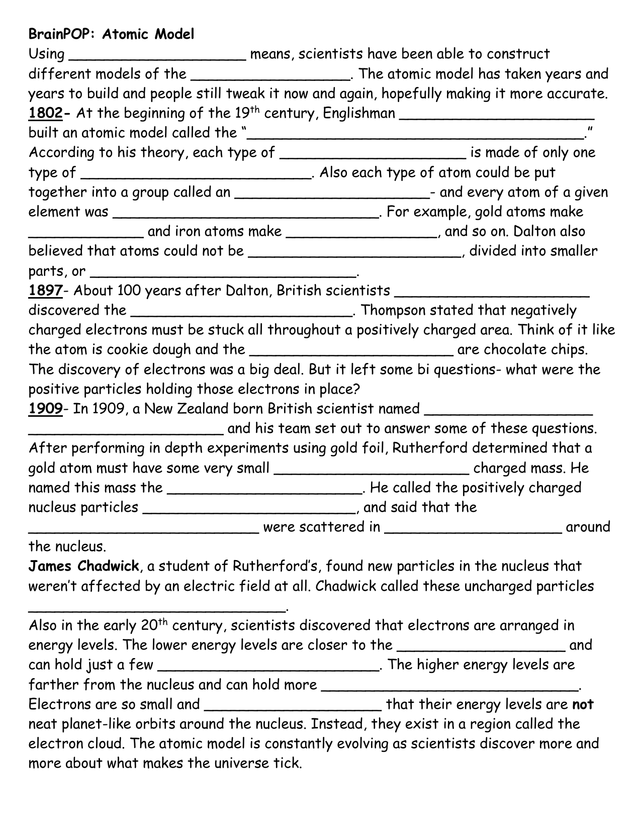 Brainpop Periodic Table Of Elements Worksheet Answers About Elements