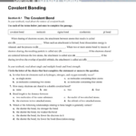 Ch8 Covalent Bonding Worksheet Answers Vegan Divas NYC