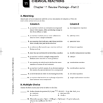 Chapter 11 Chemical Reactions Worksheet Answers Prentice Hall Betsienews