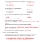 Chapter 5 Electrons In Atoms Answers To Worksheet Ivuyteq