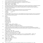 Chapter 8 Chemical Reactions Chapter Review Answers 1 The