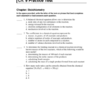 Chemical Reactions Section 9 1 And Equations Worksheet Answers