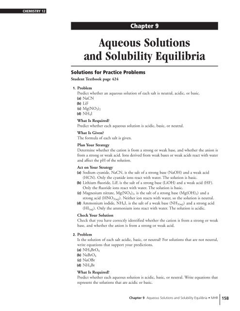 Chemical Reactions Section 9 1 And Equations Worksheet Answers 