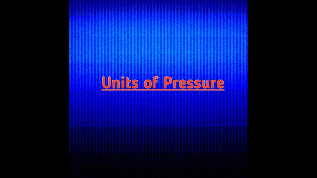 Chemistry 1st Year Chapter No 3 GASES units Of Pressure Lecture No 28 