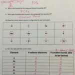 Chemistry Bonding Packet Worksheet 2 Reviewing Lewis Dot Diagrams Answers