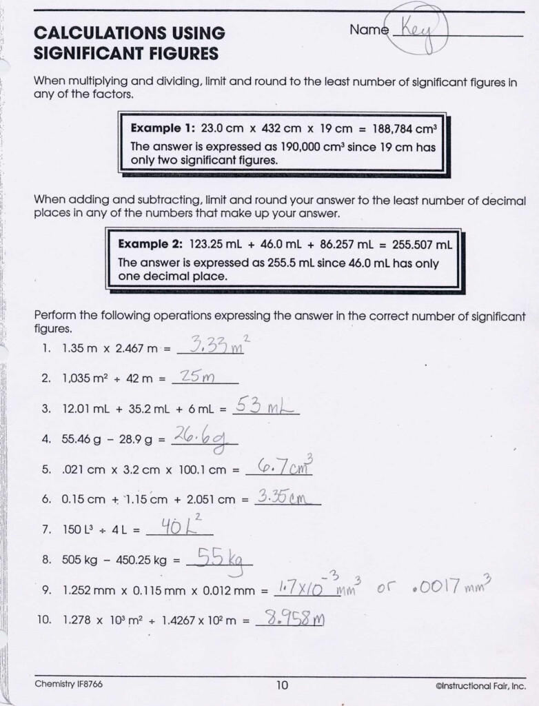 Chemistry Chapter 7 Worksheet Answers Db excel