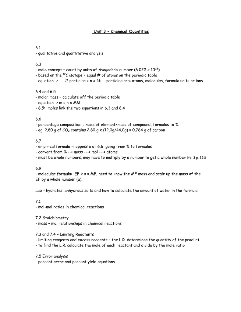 Chemistry Ef And Mf Worksheet Answers