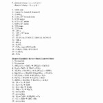 Chemistry If8766 Thekidsworksheet