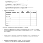 Chemistry Isotopes Worksheet Answers Promotiontablecovers