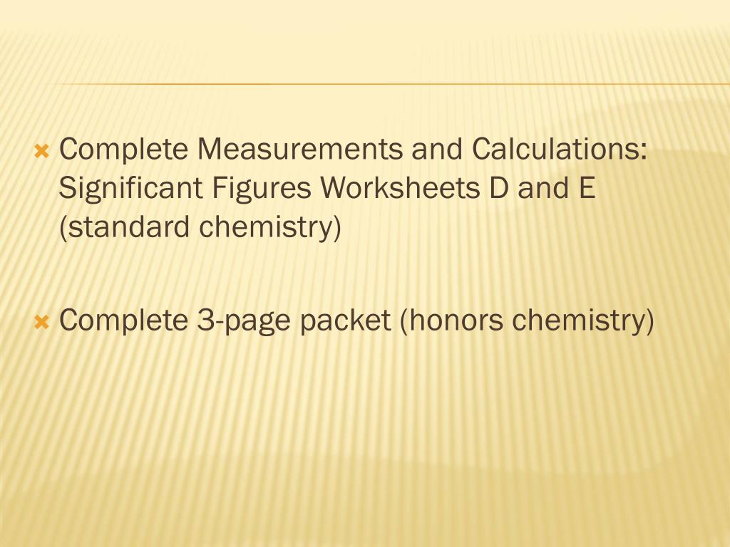 Chemistry Measurements And Calculations Worksheet Ivuyteq