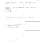 Chemistry Percent Error Worksheet Answer Key Worksheet