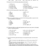 Chemistry Unit 1 Worksheet 6 Dimensional Analysis Answers