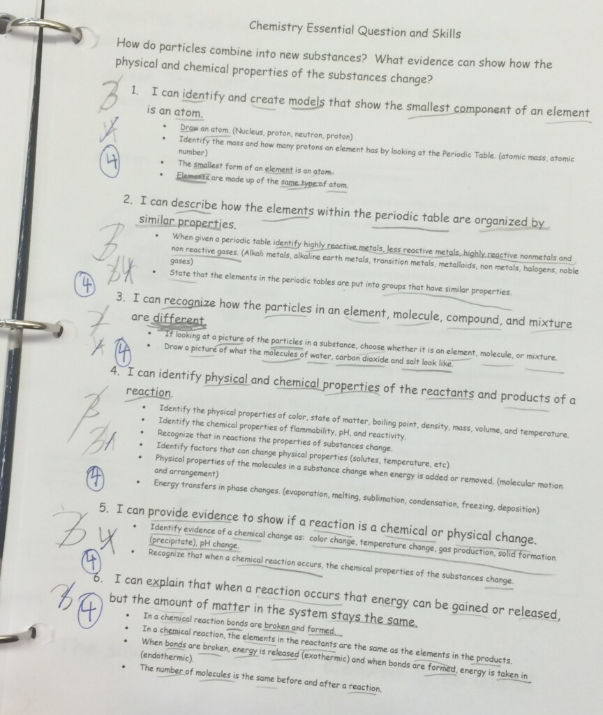 Chemistry Unit 5 Test Answer Key Chemistry Unit 2 Test Review 