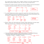 Chemistry Unit 5 Test Answer Key Chemistry Unit 6 Worksheet 1 Answer