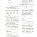 Chemistry Unit 6 Worksheet 1 Answer Key