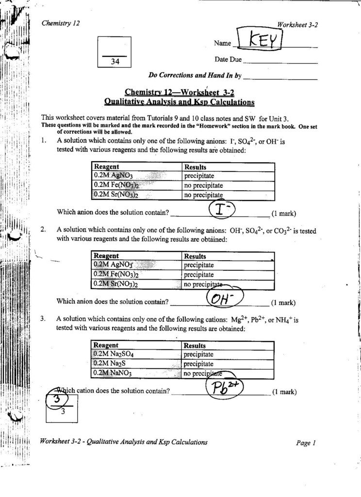 Chemistry Worksheet Types Of Mixtures Answers Db excel